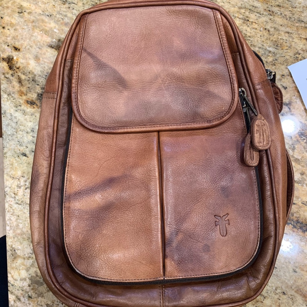 SOLD Frye backpack/purse